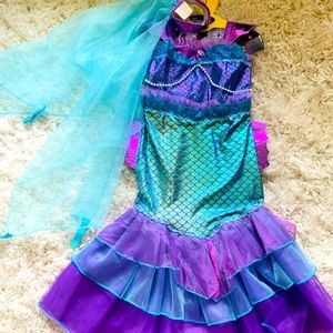 Mermaid costume size 5/6